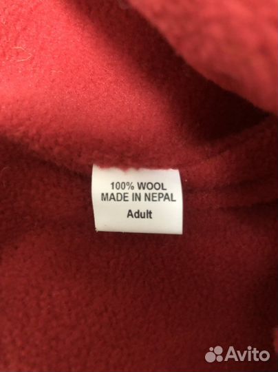 Шапка вязанная мордочка