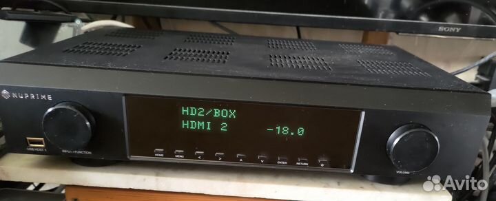 AV-процессор+цап+медиасервер Nuprime HD-AVP