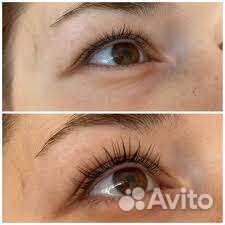 Брови, реснички Ламинирование окрашивание ботокс