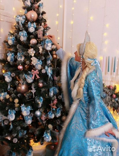 Костюм Снегурочки для аниматора