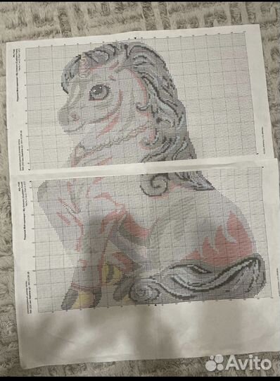 Остатки от набора для вышивания