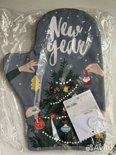 Новогодний кухонный текстиль