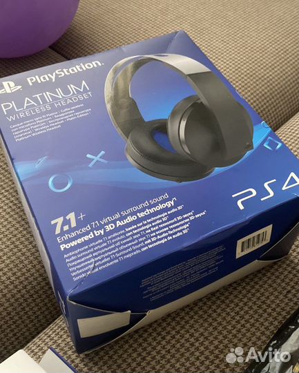 Беспроводные наушники ps4 platinum