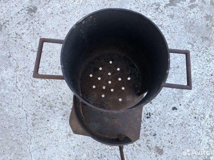 Печь под небольшой казан