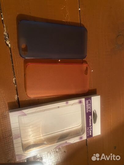 Чехол и защитное стекло для iPhone 5