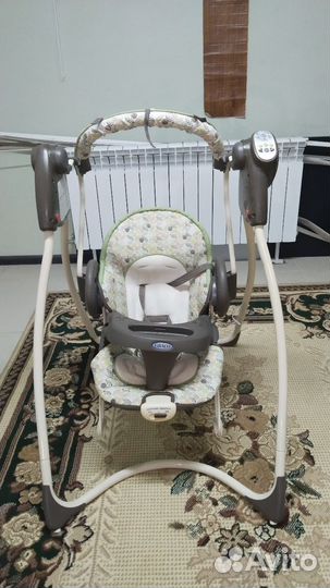 Электронные качели graco