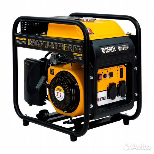 Генератор инверторный GT-2500iF, 2.5 кВт Denzel