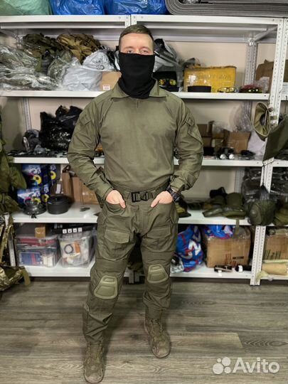 Камуфляж с наколенниками