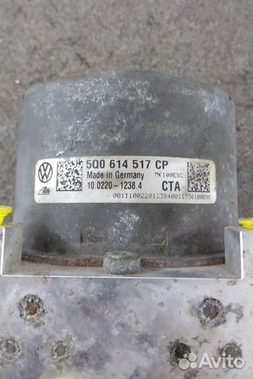 Блок абс, 5Q0614517cpbef Skoda Octavia Mk3 (5E) 2013 - 2019 года