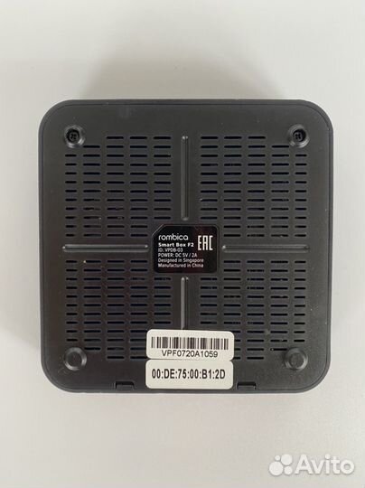 Tv приставка rombica smart box F2