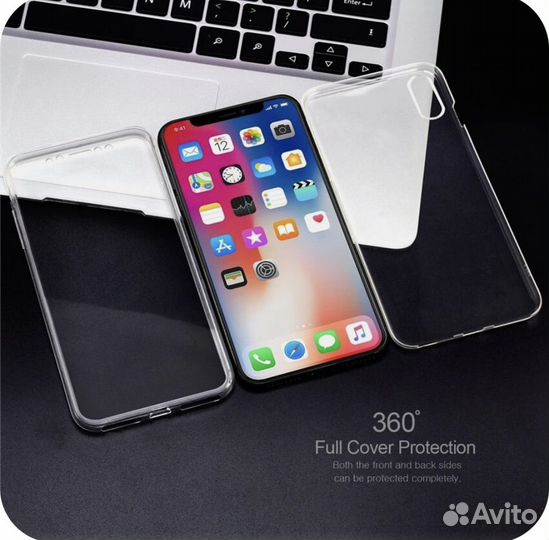 Силиконовый чехол 360‘ на iPhone 11