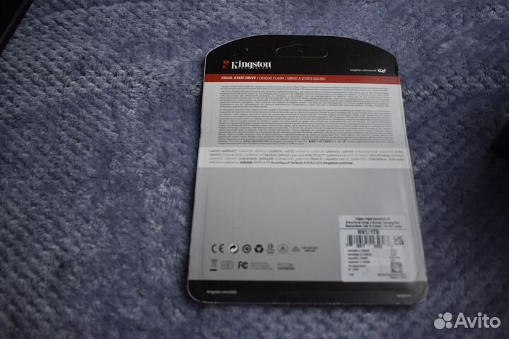 SSD 1TB M.2 2280 Kingston NVMe Новый с Гарантией
