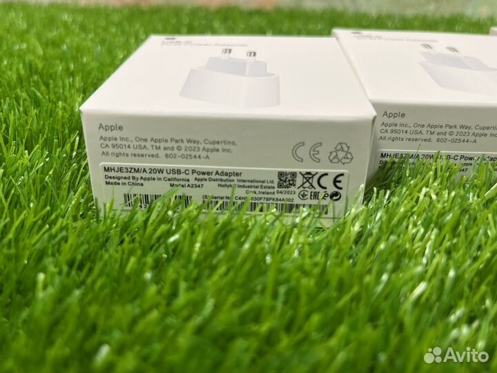 Быстрая зарядка Apple 20W для iPhone/Ориг.качество