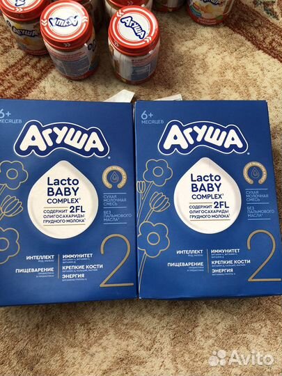 Агуша lacto baby 2fl