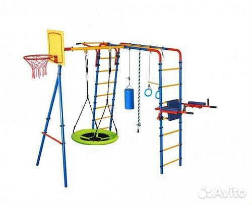 Уличный спортивный комплекс новый