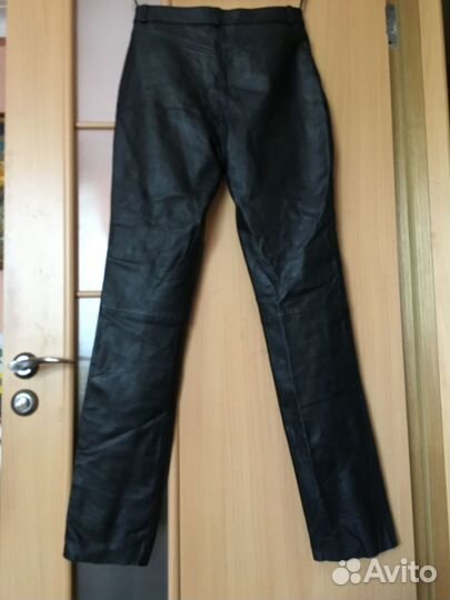 Брюки кожаные