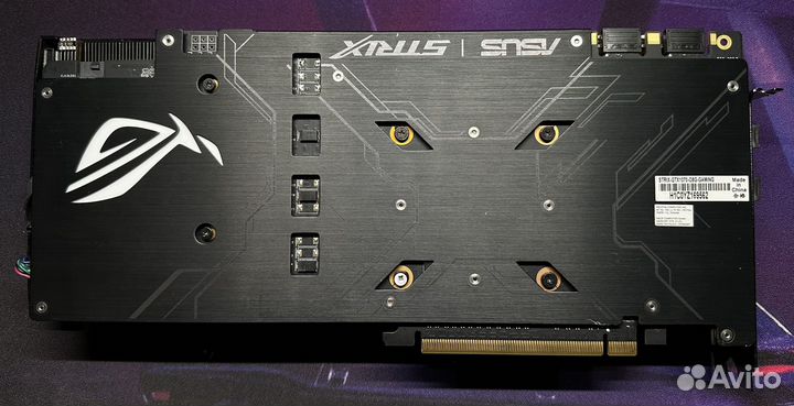 Видеокарта Asus GeForce GTX 1070 strix OC