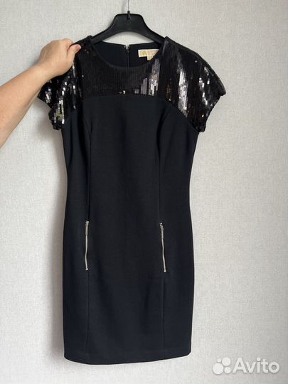 Платье с пайетками Michael Michael Kors