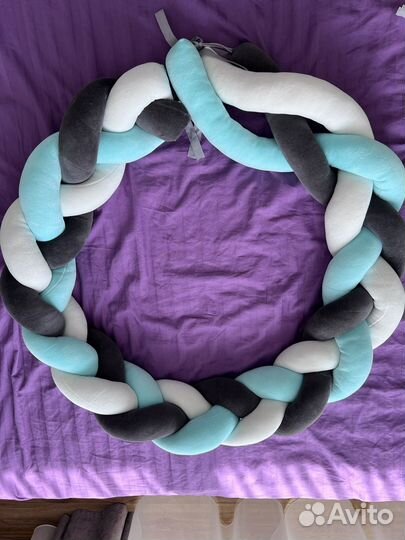 Бортики для детской кроватки