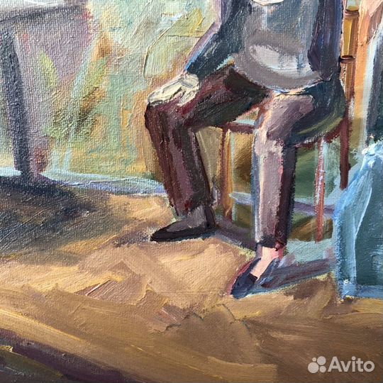 Картина маслом, живопись с натуры постановка