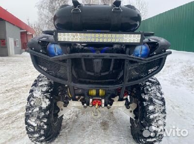 Наклейки на фары квадроцикла, снегохода