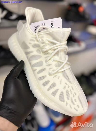 Кроссовки Adidas Yeezy white (Арт.63445)