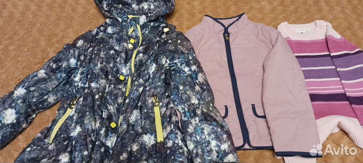 Вещи пакетом на девочку 116