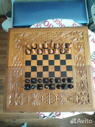 Нарды,шахматы,шашки,ручной работыиз куба