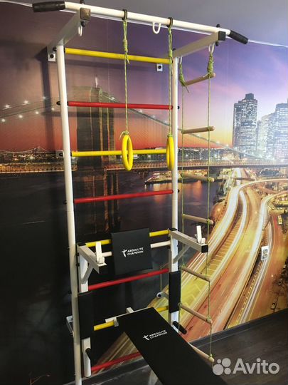 Шведская стенка 10 в 1 с боксёрским мешком