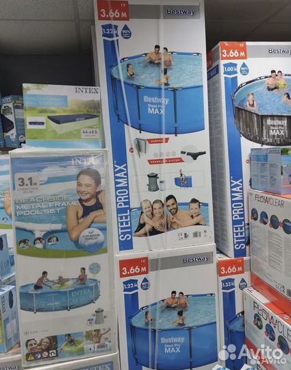 Бассейны Bestway и Intex