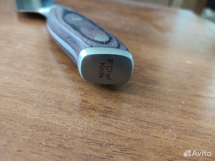 Поварской шеф нож 8 дюймов сталь 1.4116 HRC57H+1