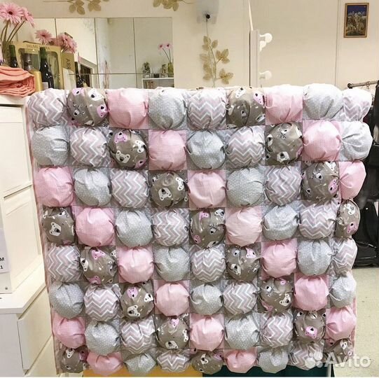 Одеяло коврик бон бон