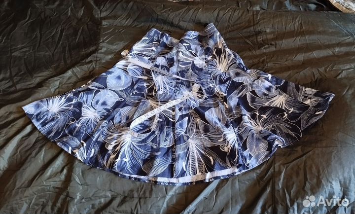 Юбка из льна