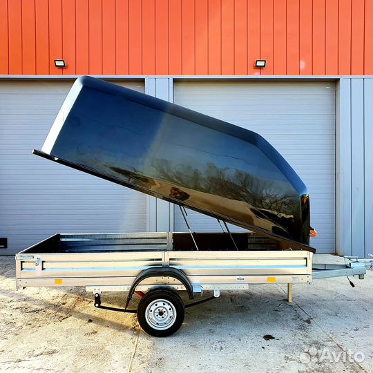 Пластиковая крышка на прицеп Мзса