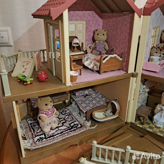 Sylvanian Families большой дом со светом