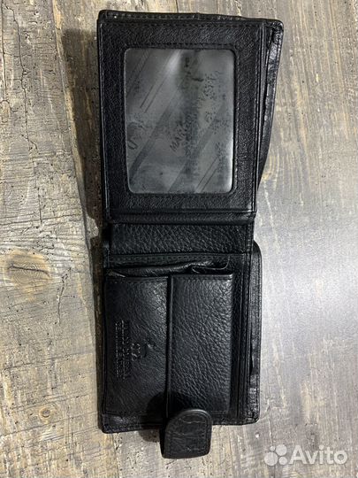 Кошелек мужской кожаный