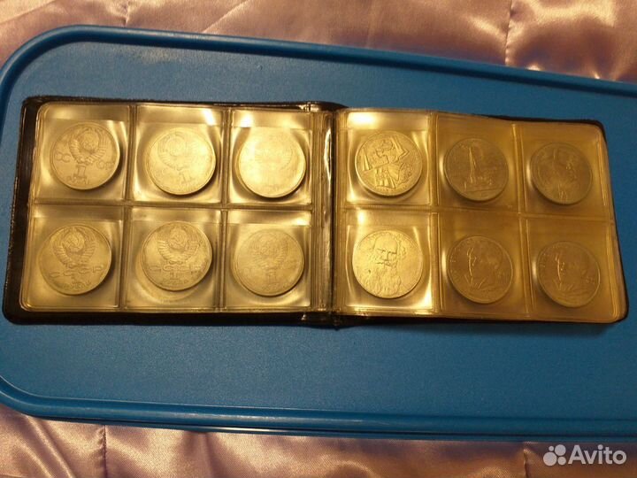 Монеты СССР 1,3,5 р. комплект 48шт