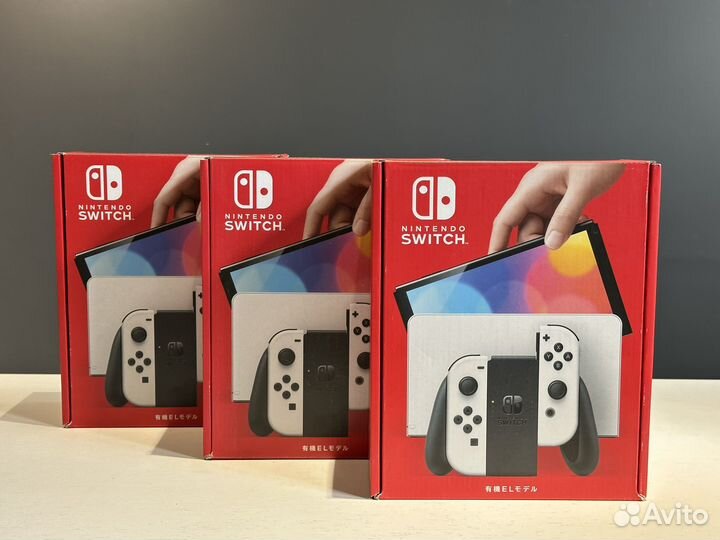 Nintendo Switch Oled 256gb прошитая новая