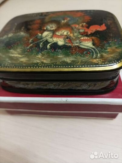 Шкатулка. Палех