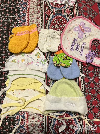 Одежда пакетом для новорожденной