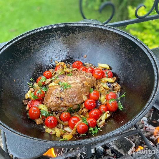 Казан чугунный узбекский в ассортименте