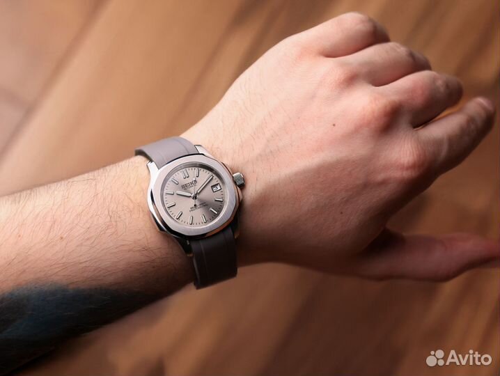 Seiko Silver Nautilus