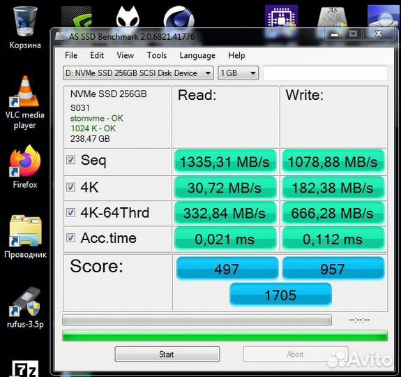 128Gb 256Гб 512Gb 1Tb M.2 NVMe SSD Новый
