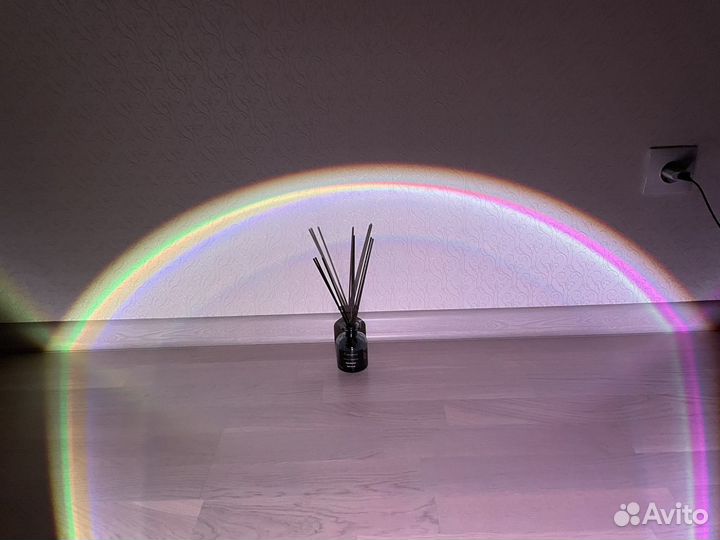 RGB лампа закат с пультом