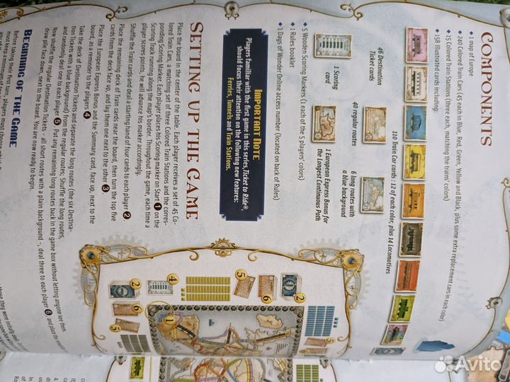 Ticket to ride Европа настольная игра