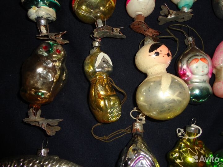 Елочные игрушки СССР