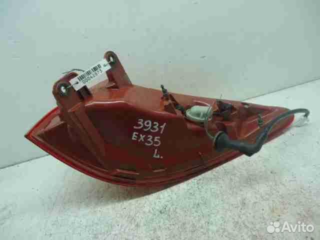 Фонарь задний наружный левый Infiniti EX25/EX35/EX