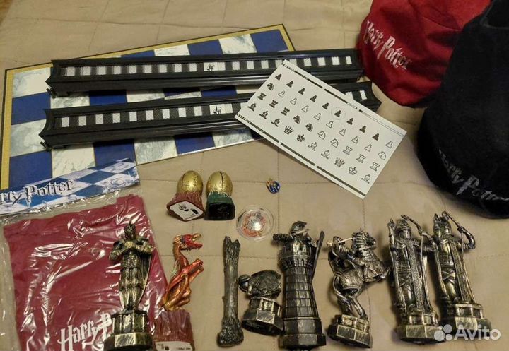 Коллекция шахматов Гарри Поттер и журналы