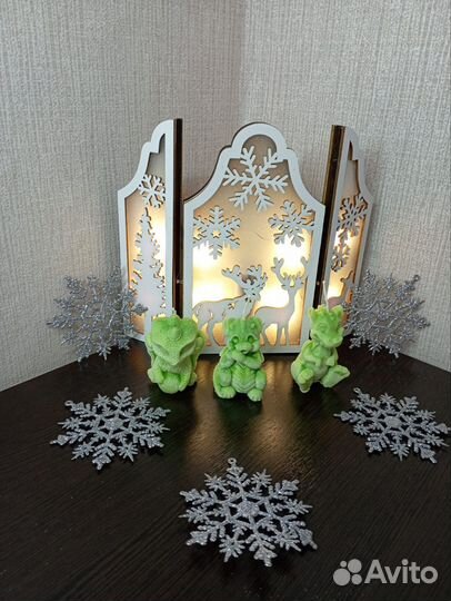 Ароматическая свеча ручной работы