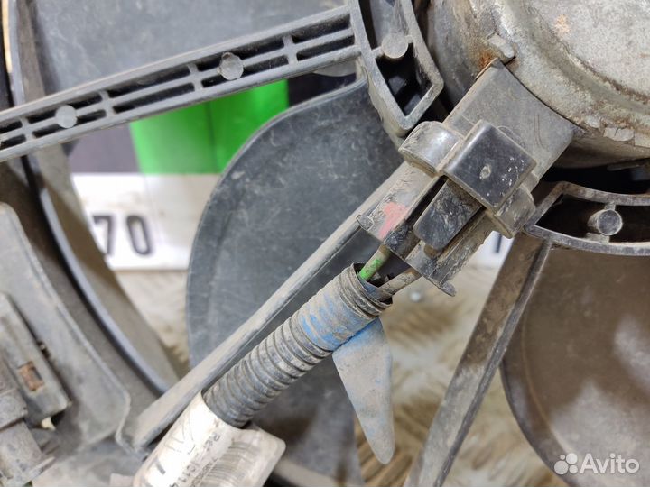 Вентилятор радиатора с диффузором Renault Logan 20